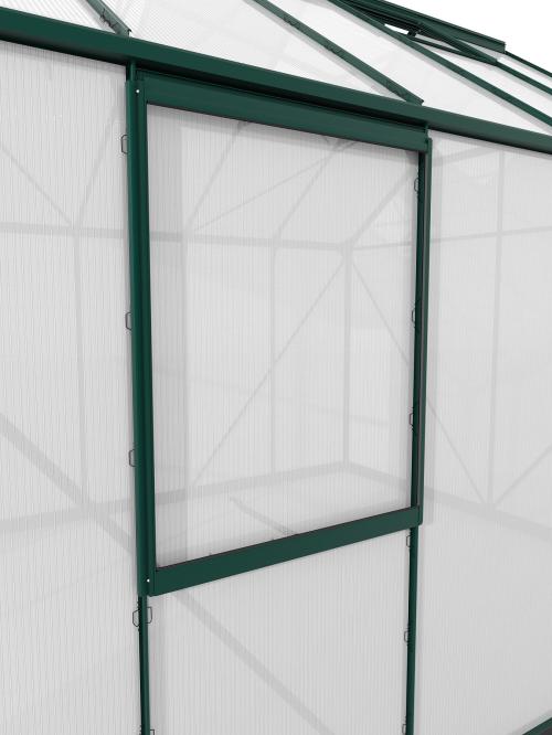 stenové ventilačné okno zelené VITAVIA typ V (40000604) PC 6 mm