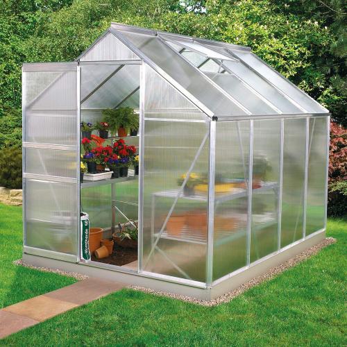 skleník VITAVIA VENUS 5000 PC 6 mm strieborný