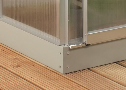 skleník VITAVIA VENUS 5000 PC 6 mm strieborný