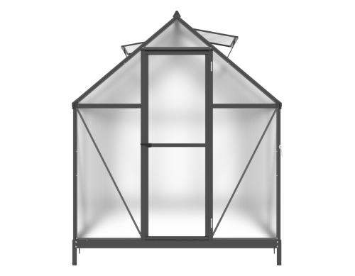 skleník LANITPLAST SARANA 6x12 PC 4 mm čierny