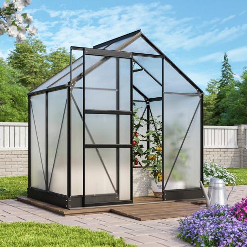 skleník VITAVIA APOLLO 2500 PC 4 mm čierny