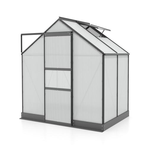skleník VITAVIA APOLLO 2500 PC 6 mm čierny