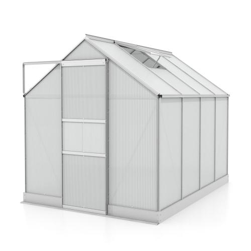 skleník VITAVIA APOLLO 5000 PC 6 mm strieborný