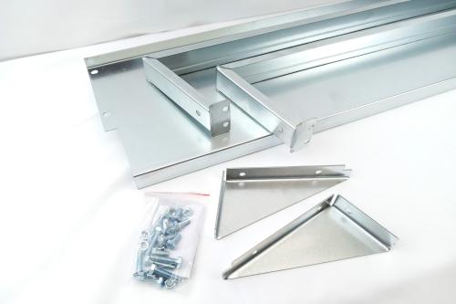 plechová polica LIMES - dĺžka 1,5 m (pre modely H7 a V7)