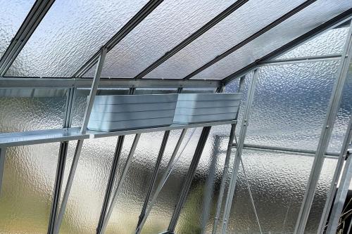 plechová polica LIMES - dĺžka 1 m (pre modely H6 a V6)