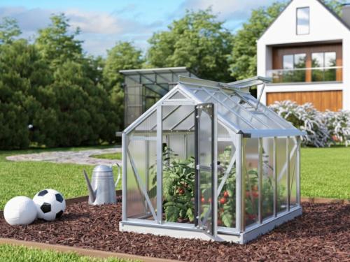 miniskleník VITAVIA MERLIN PC 4 mm strieborný (2851)